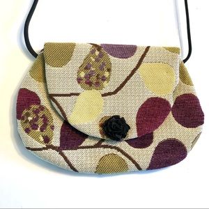 Handmade Smaller Tapestry Crossbody Boho Hip Bag/Purse, New, 9”x6”